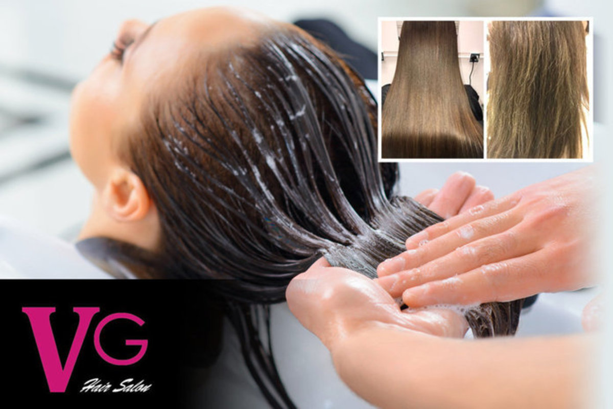 Vg Vip Hair Salon 1 Pax Goldwell Hair Colouring Ceramic Perm