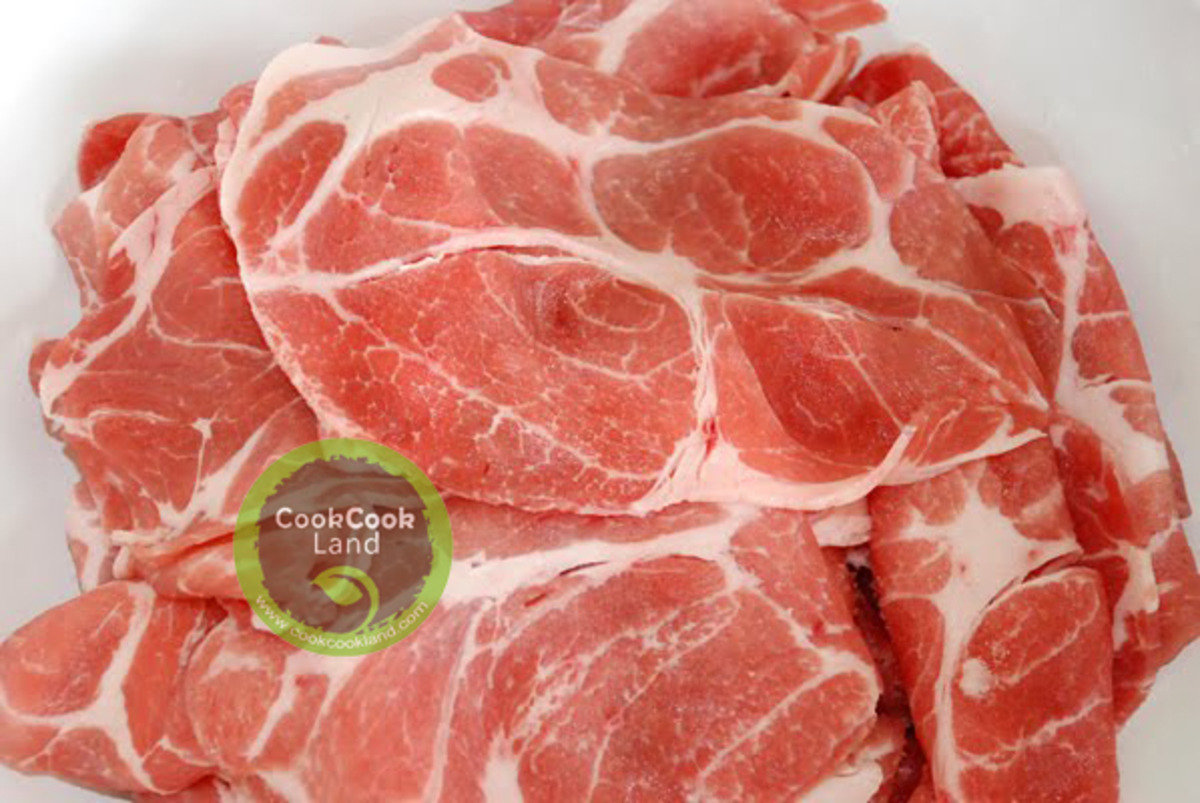 巴西豬梅肉 (刨片) 約520克(急凍) #火鍋 #打邊爐 #涮涮鍋