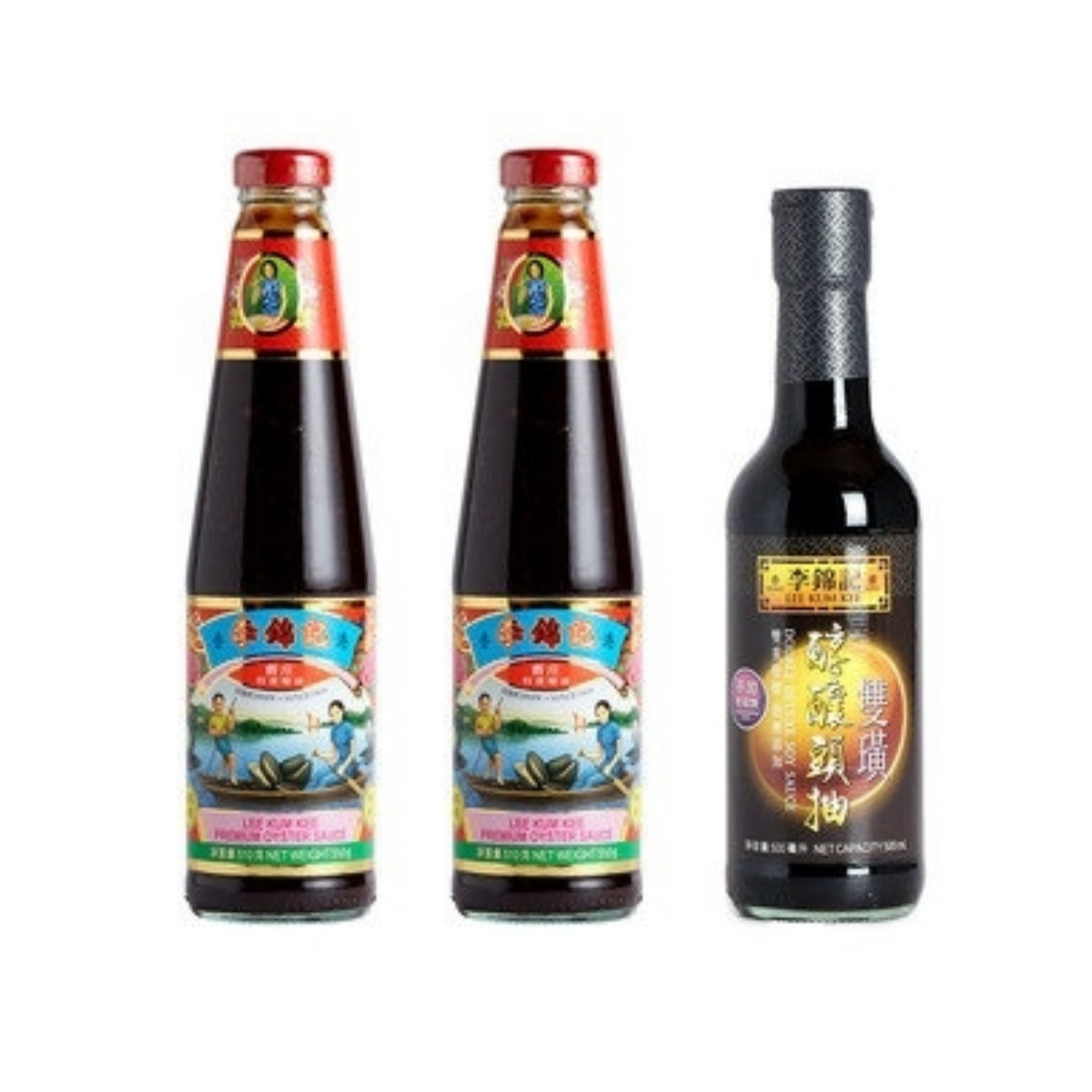 Lee Kum Kee Premium Oyster Sauce & Double Deluxe Soy Sauce HKTVmall