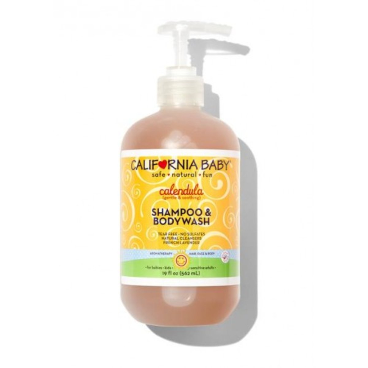 california baby calendula shampoo and body wash