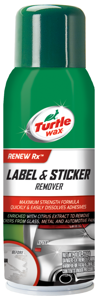 Turtle Wax | Label \u0026 Sticker Remover 
