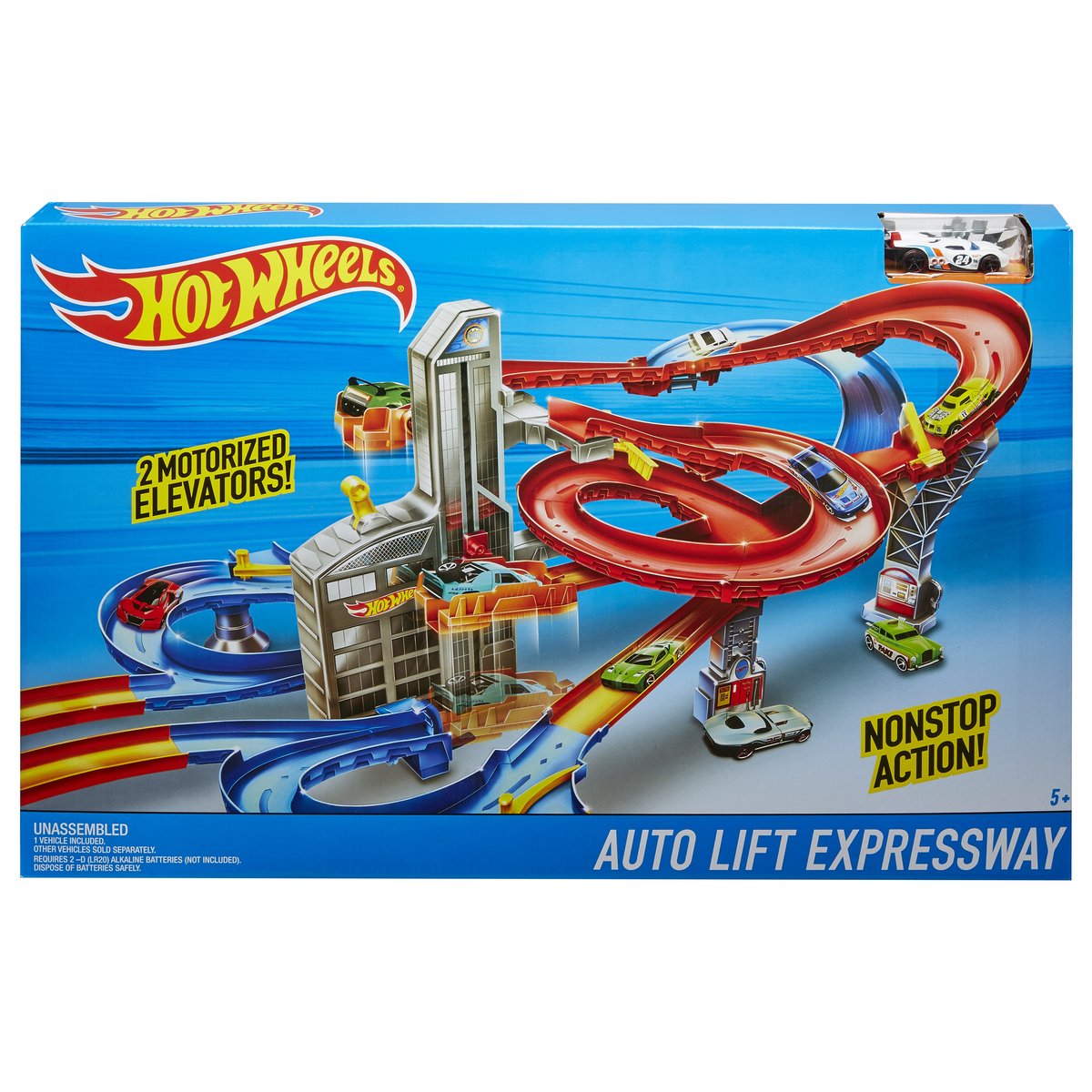 hot wheels 2 motorized elevators