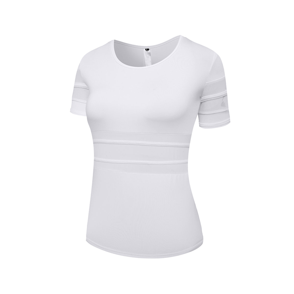 white sports t shirt