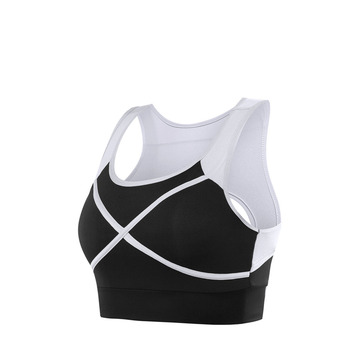 sports vest with built in bra