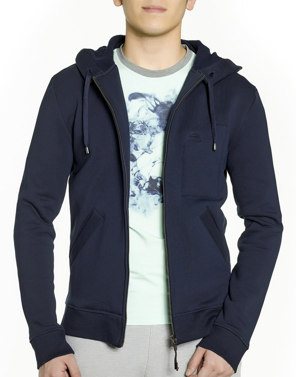 zip up hoodie with inside pocket