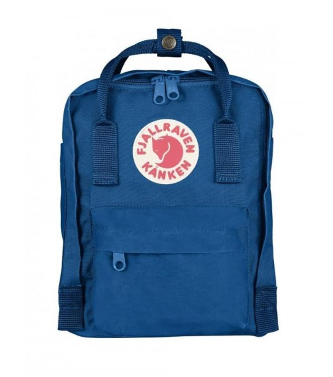 kanken mini lake blue