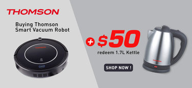 買Thomson 智能吸塵機<br />加$50換購電熱水壺