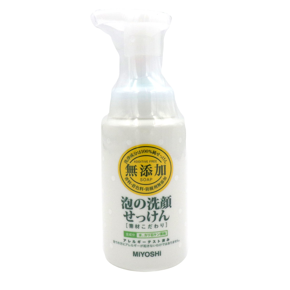 日本miyoshi 無添加泡沫洗臉乳0ml 香港電視hktvmall 網上購物