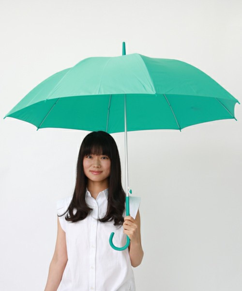 (綠色) 日本 W.P.C. Unnurella 超人氣 滴水不沾長雨傘