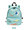 Geometric Series Backpack 11701016400-BLUE