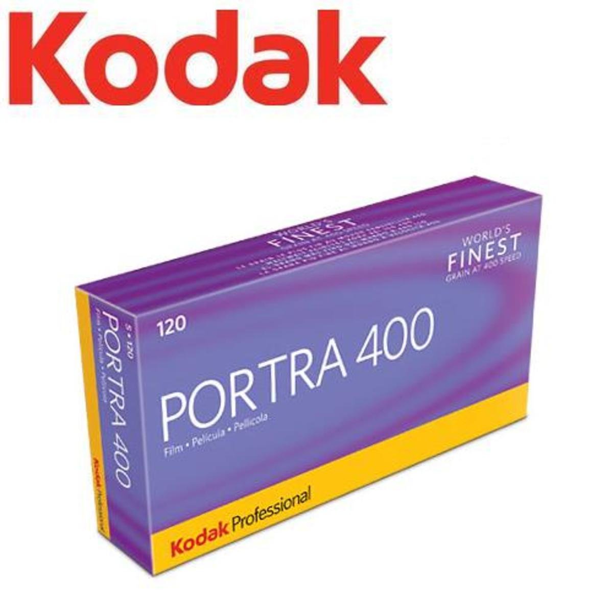 柯達| 專業級PORTRA 400 度PROF 120 彩色中片幅菲林(5卷裝) | HKTVmall