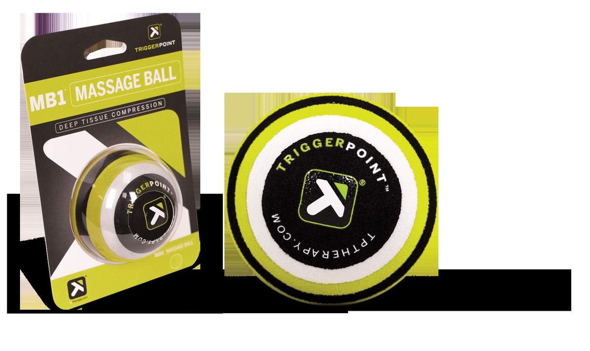 T350051 MB 1 - 2.6" Massage Ball (Green/BK),  New and old packaging shipped at random