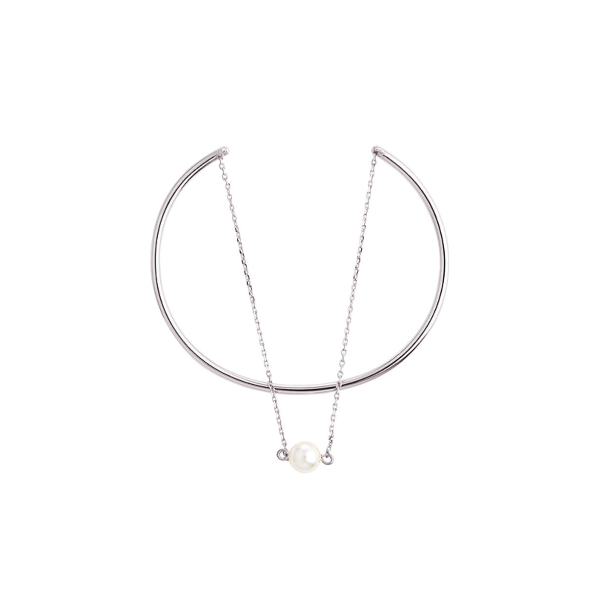Hoop Pierce open bangle