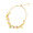 gold plated with multi-coloured Swarovski crystal/bead/pearl necklace