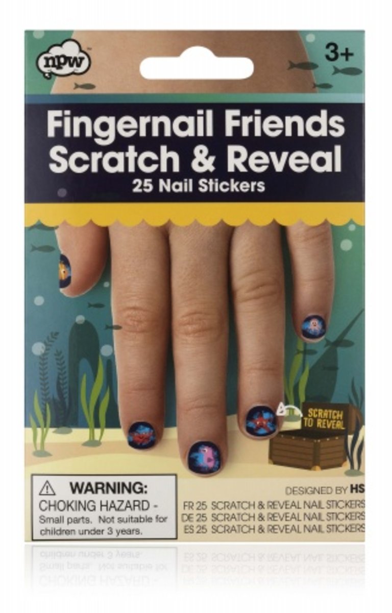 Fingernail Friends Scratch & Reveal