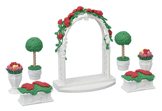 sylvanian families vegetable garden set