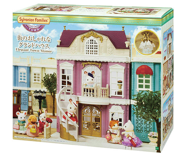 sylvanian families elegant town manor