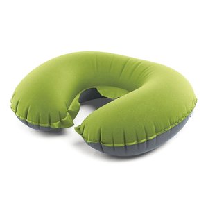 lime green store travel pillow