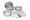 Japanese 6 Mess Kit-Aluminum (Cookset)