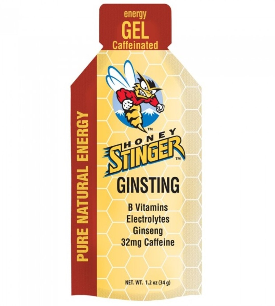 美國蜂蜜能量食品 -  Engery Gel 24 Ginsting Caff. - 6小包