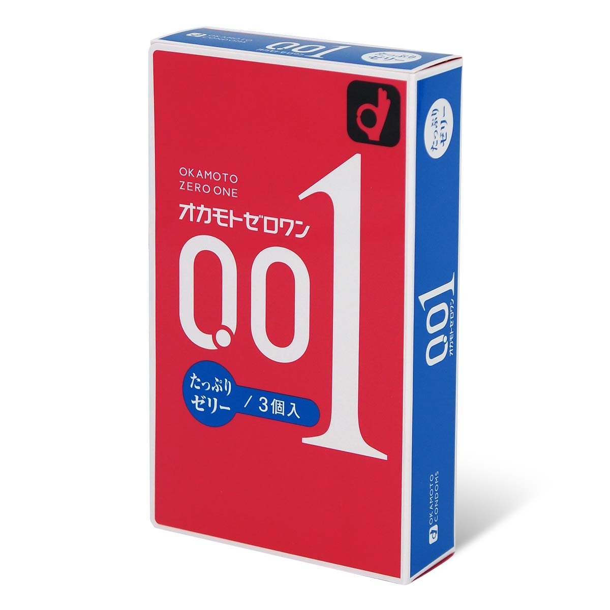 0.01 雙倍潤滑劑 3 片裝 PU 安全套