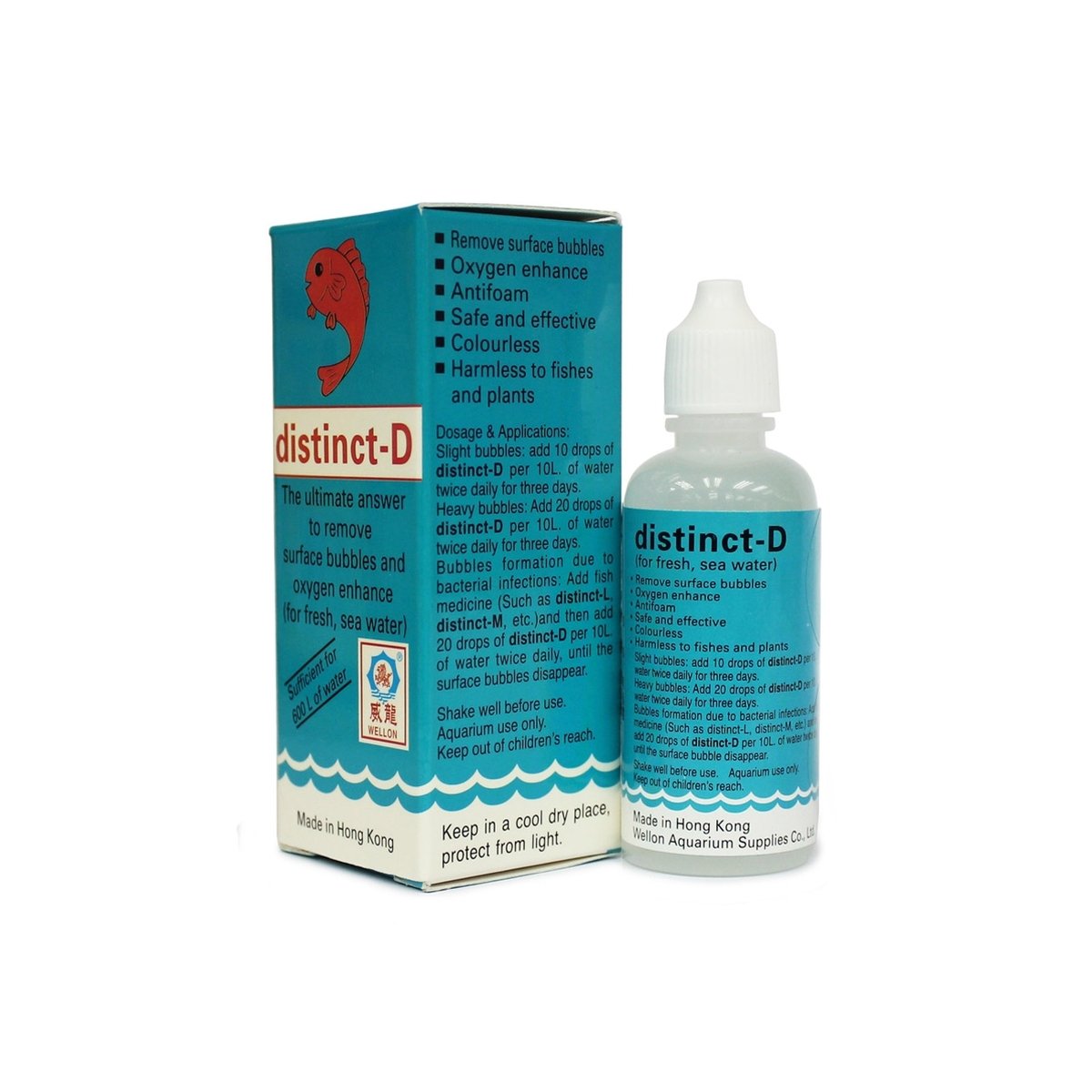 Distinct-D (Surface bubbles & Oxygen enhance) 30ml (ref: 998221)