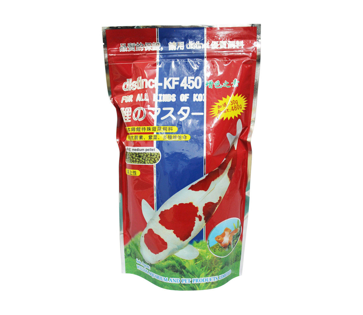 增色錦鯉糧（M）480g (ref: 998148)