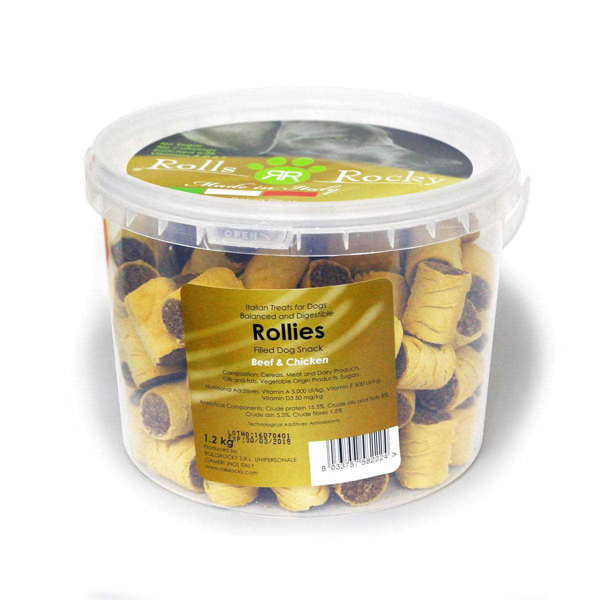 Rollies Beef & Chicken 1200g (ref: 998790)