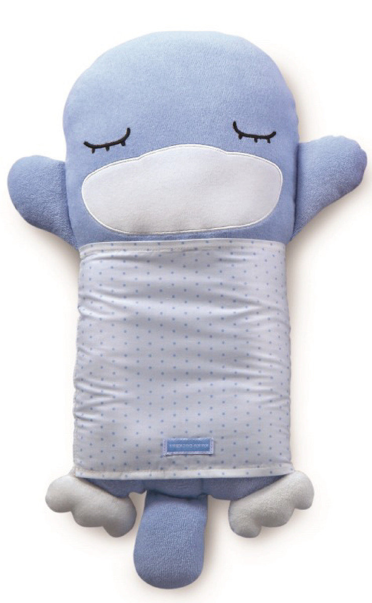 KUKU Baby Head Support Pillow - Blue