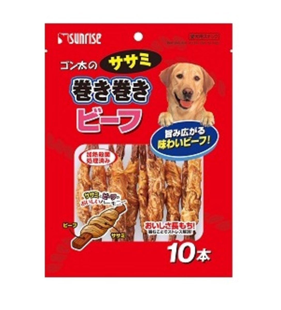 Beef stick with chicken fillet for Dogs(Made In China)