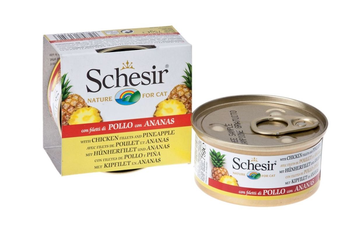C351 Natural Fruit Boiled Chicken Pineapple Rice Canned 75g All-round Health Canned Cat Food