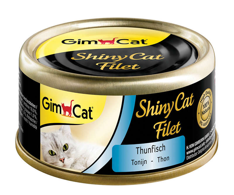 Shinycat吞拿魚飯湯汁貓罐頭70g
