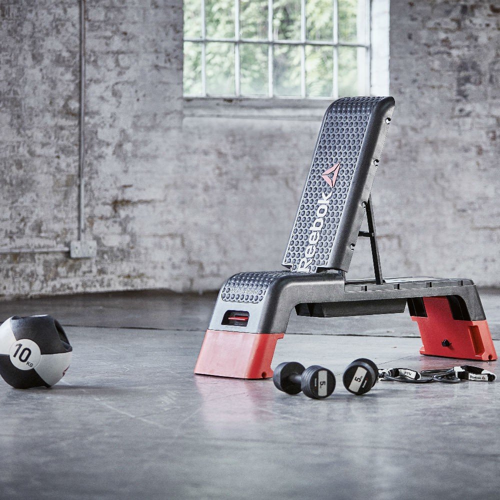Reebok | The Deck Workout Bench (Red 