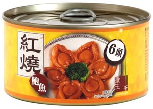 [贈品]養生薈紅燒鮑魚6頭 200克 x 1 罐 