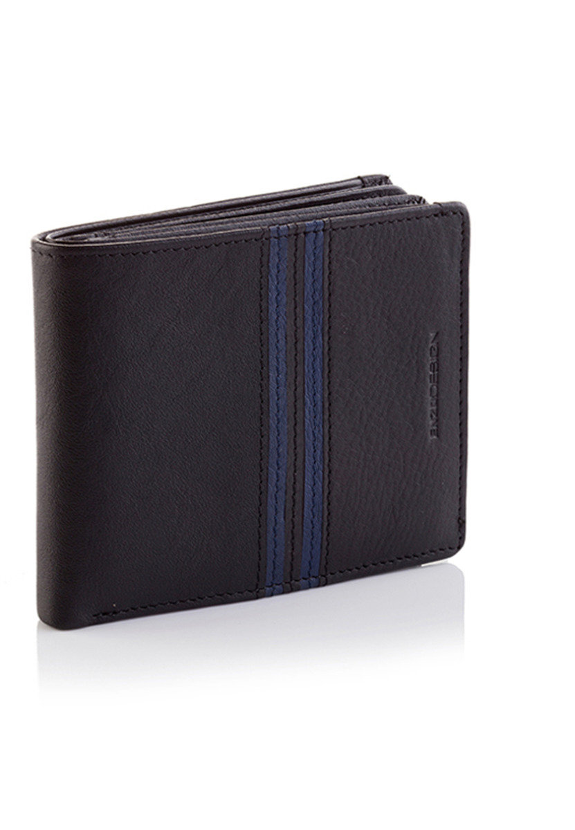 Fine Quality Cow Leather Double Bill Compartments Wallet