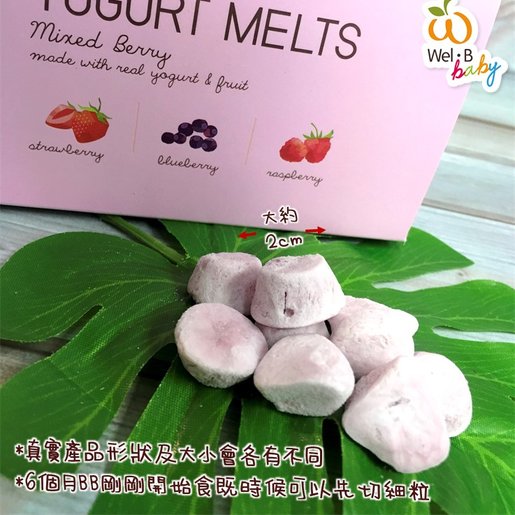 wel b baby yogurt melt