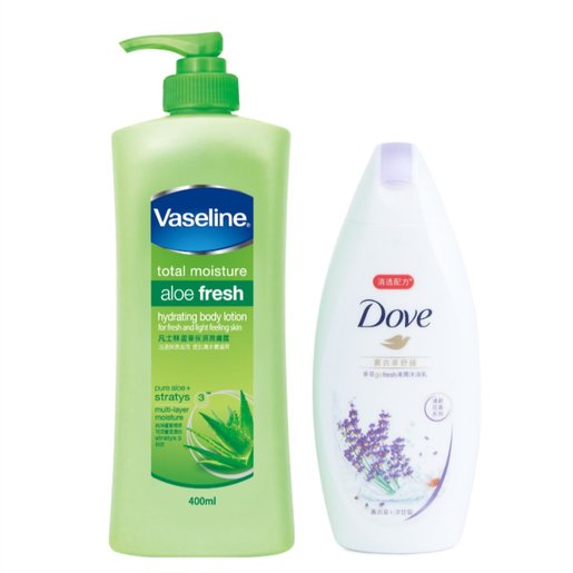 vaseline total moisture body wash