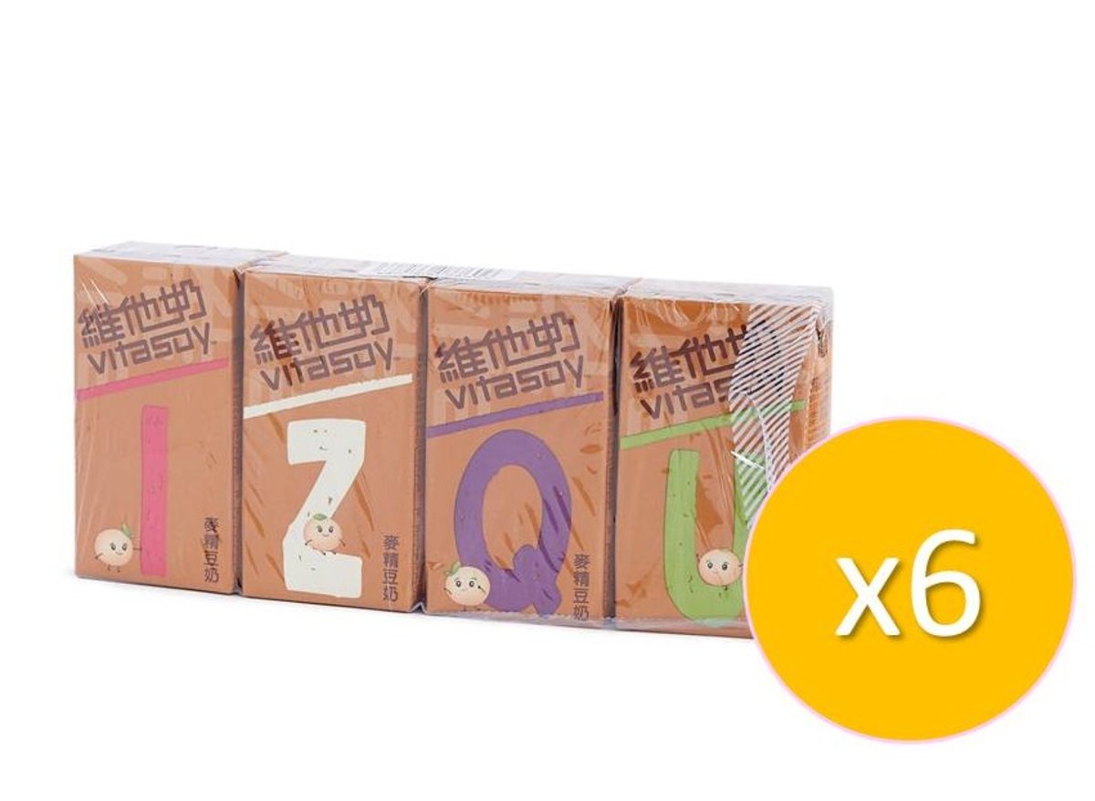 维他奶 - q版维他奶麦精豆奶