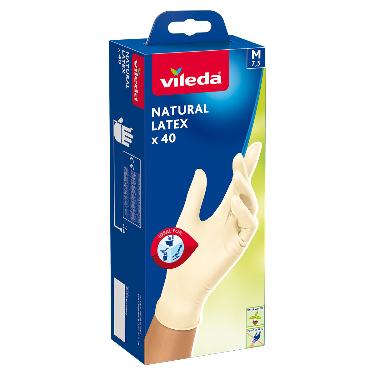 Natural Latex Disposable Gloves 40's