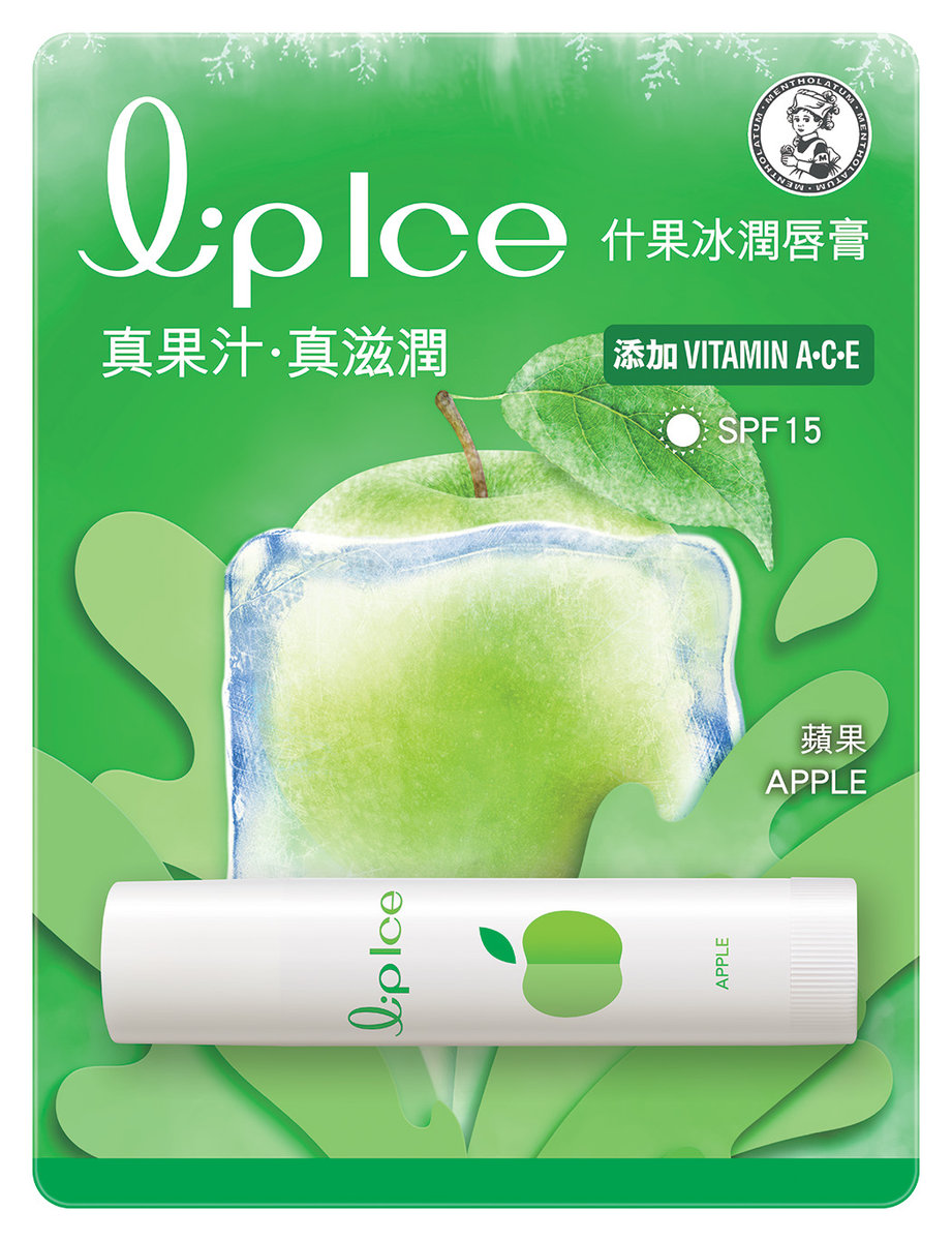 LipIce 什果冰潤唇膏 (蘋果) (新舊包裝隨機發送) 