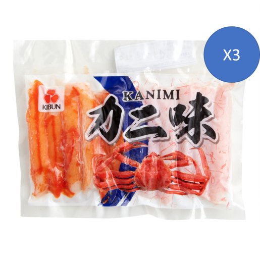 紀文| 頂級仿蟹柳#即食#沙律#壽司(3件裝) (急凍-18°C) | HKTVmall 香港