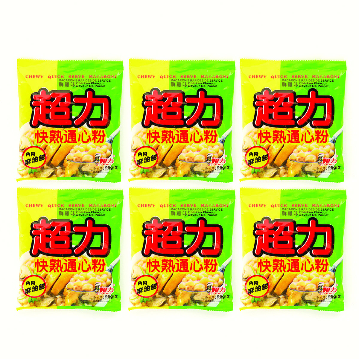 快熟通心粉 － 鮮雞味 x 6