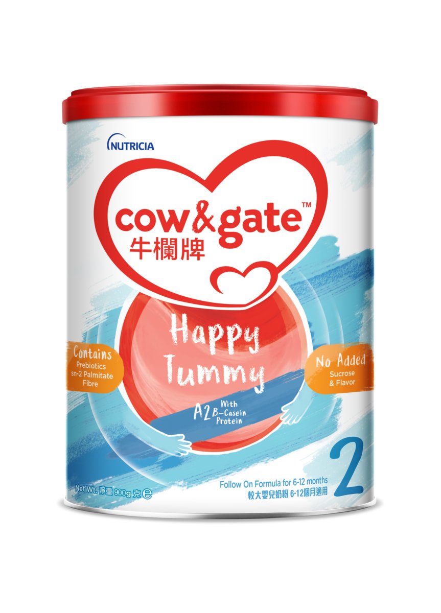 牛欄牌 - Happy Tummy 2 較大嬰兒奶粉900克
