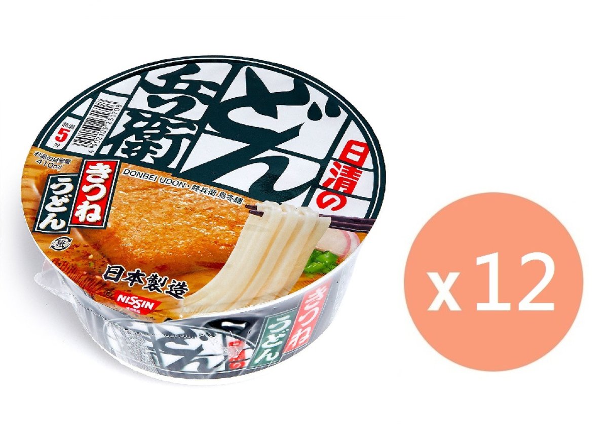 Donbei Bowl Udon Kitsune x12     | Expiry date:20-Feb-2026 |