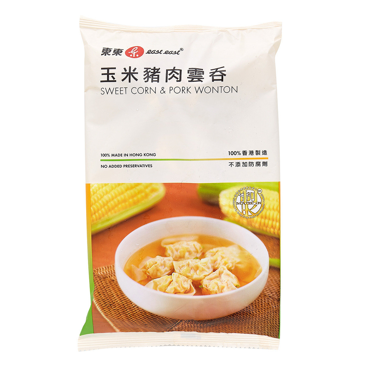 Sweet Corn & Meat Wonton (Frozen)