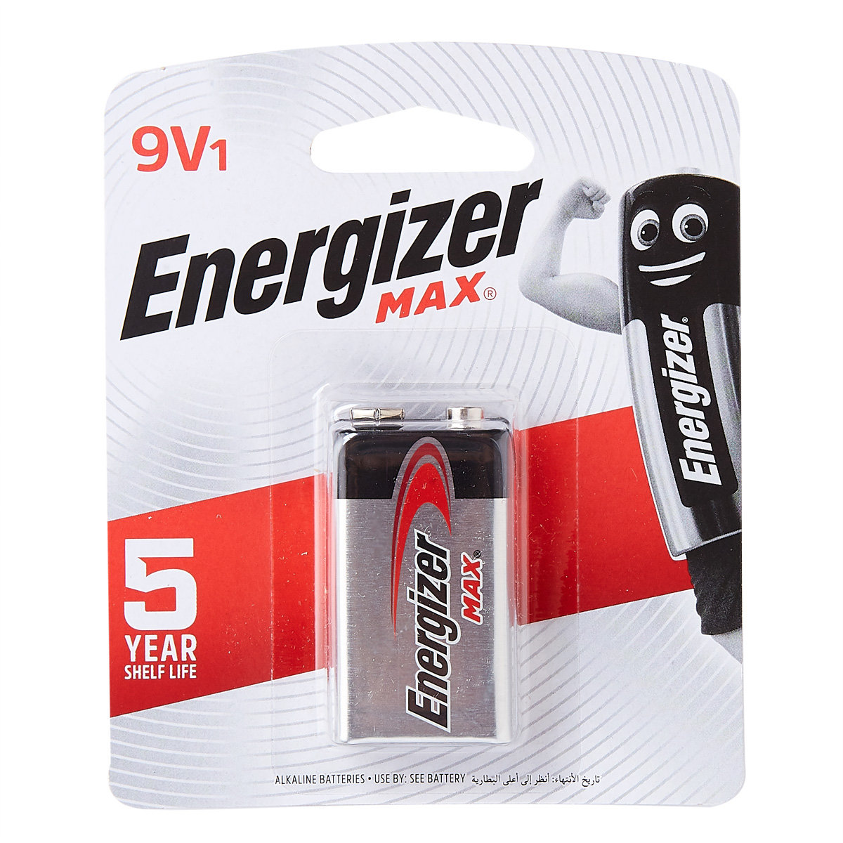 鹼性電池 9V 1粒裝