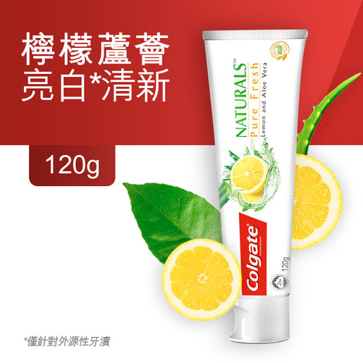 colgate lemon and aloe vera toothpaste