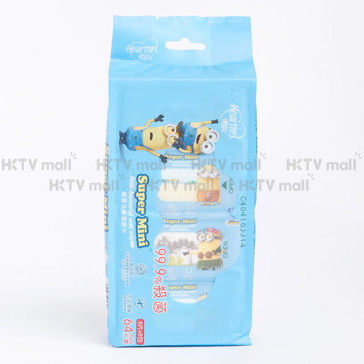 心相印 Minions系列殺菌消毒超迷你濕巾 8包裝 Hktvmall 香港領先網購平台