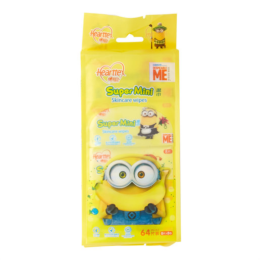 心相印 Minions系列超迷你濕巾 8包裝 Hktvmall 香港最大網購平台