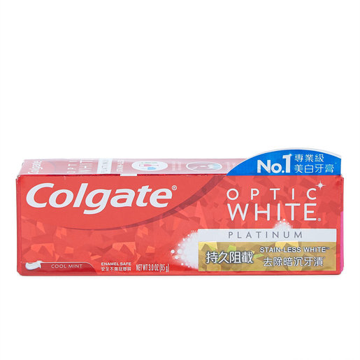 colgate optic white platinum stainless